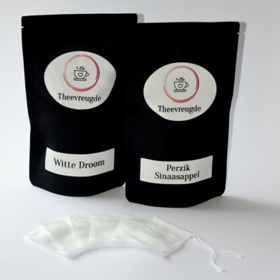 Witte droom en perzik sinaasappel